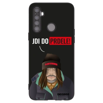 Picasee silikonowe czarne etui na Realme 6i - Bezďák