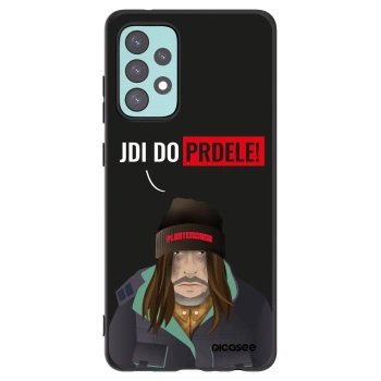 Picasee silikonowe czarne etui na Samsung Galaxy A72 A725F - Bezďák