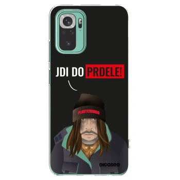 Picasee silikonowe przeźroczyste etui na Xiaomi Redmi Note 10 Pro - Bezďák