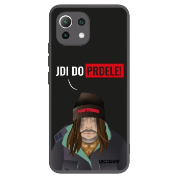 Picasee silikonowe czarne etui na Xiaomi Mi 11 Lite - Bezďák