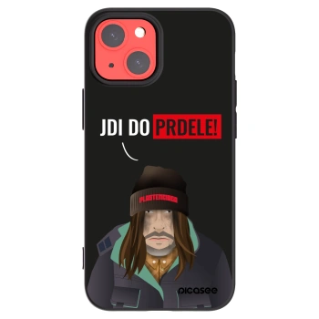 Picasee silikonowe czarne etui na Apple iPhone 13 mini - Bezďák