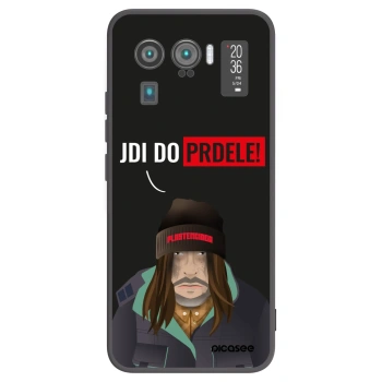 Picasee silikonowe czarne etui na Xiaomi Mi 11 Ultra - Bezďák
