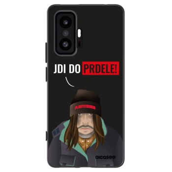 Picasee silikonowe czarne etui na Xiaomi 11T - Bezďák