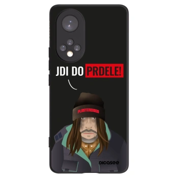 Picasee silikonowe czarne etui na Honor 50 5G - Bezďák