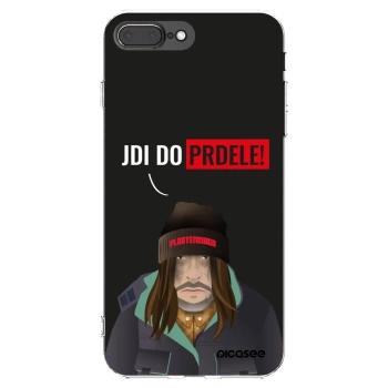 Picasee silikonowe przeźroczyste etui na Apple iPhone 7 Plus - Bezďák