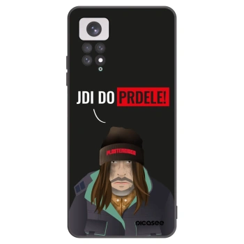 Picasee silikonowe czarne etui na Xiaomi Redmi Note 11 - Bezďák
