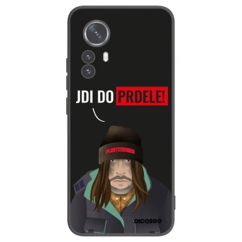 Picasee silikonowe czarne etui na Xiaomi 12 Pro - Bezďák