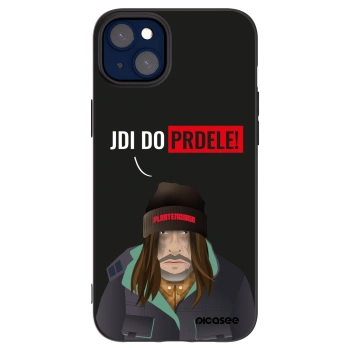 Picasee silikonowe czarne etui na Apple iPhone 14 Plus - Bezďák
