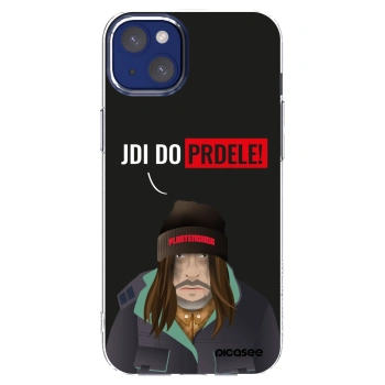 Picasee silikonowe przeźroczyste etui na Apple iPhone 14 Plus - Bezďák