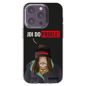 Picasee silikonowe przeźroczyste etui na Apple iPhone 14 Pro - Bezďák