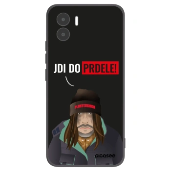 Picasee silikonowe czarne etui na Xiaomi Redmi A1 - Bezďák