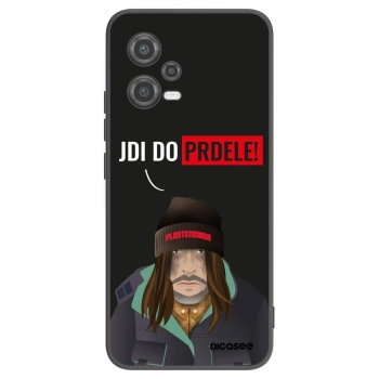 Picasee silikonowe czarne etui na Xiaomi Poco X5 - Bezďák