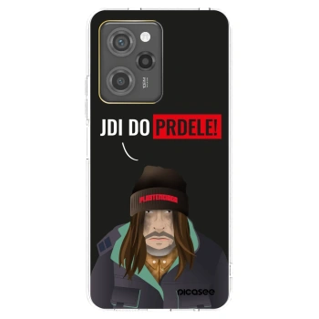 Picasee silikonowe czarne etui na Xiaomi Poco X5 Pro - Bezďák