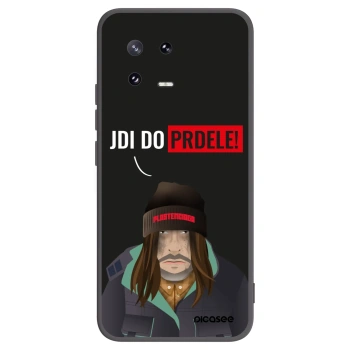 Picasee silikonowe czarne etui na Xiaomi 13 Pro - Bezďák