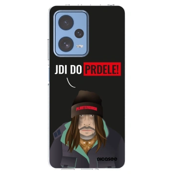 Picasee silikonowe przeźroczyste etui na Xiaomi Redmi Note 12 Pro 5G - Bezďák