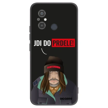 Picasee silikonowe czarne etui na Xiaomi Redmi 12C - Bezďák