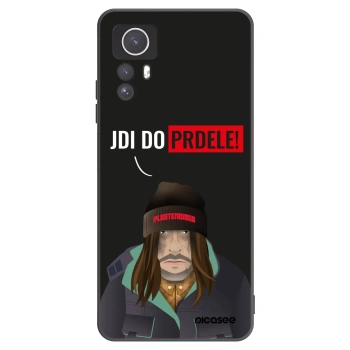 Picasee silikonowe czarne etui na Xiaomi Redmi Note 12S - Bezďák