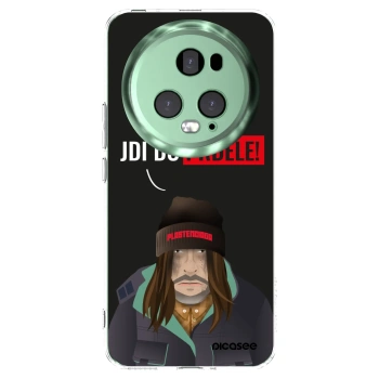 Picasee silikonowe przeźroczyste etui na Honor Magic5 Pro - Bezďák