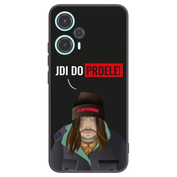 Picasee silikonowe czarne etui na Xiaomi Poco F5 - Bezďák