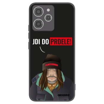 Picasee silikonowe czarne etui na Xiaomi Redmi 12 4G - Bezďák