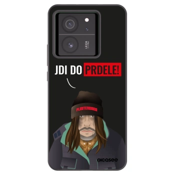 Picasee silikonowe czarne etui na Xiaomi 13T Pro - Bezďák