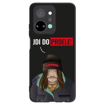 Picasee silikonowe czarne etui na Honor X7a - Bezďák