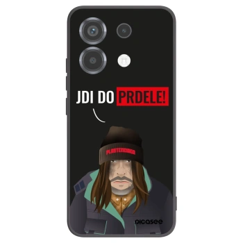 Picasee silikonowe czarne etui na Xiaomi Poco X6 - Bezďák