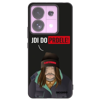 Picasee silikonowe czarne etui na Xiaomi Redmi Note 13 Pro 5G - Bezďák