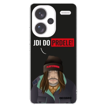 Picasee silikonowe przeźroczyste etui na Xiaomi Redmi Note 13 Pro+ 5G - Bezďák