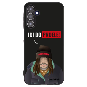 Picasee silikonowe czarne etui na Samsung Galaxy A15 A155F 4G - Bezďák