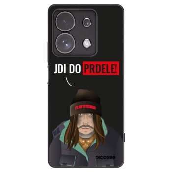 Picasee silikonowe czarne etui na Xiaomi Redmi Note 13 Pro 4G - Bezďák