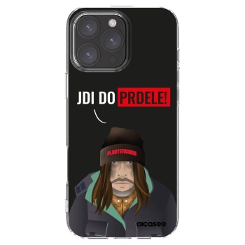 Picasee silikonowe przeźroczyste etui na Apple iPhone 16 Pro Max - Bezďák