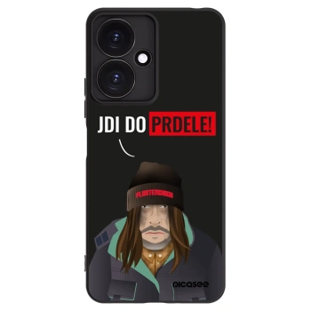 Picasee silikonowe czarne etui na Xiaomi Redmi 13C 5G - Bezďák