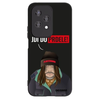 Picasee silikonowe czarne etui na Honor 200 Lite - Bezďák