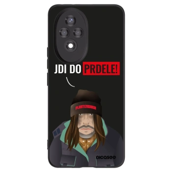 Picasee silikonowe czarne etui na Honor 200 5G - Bezďák