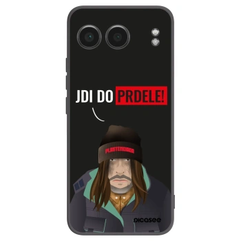 Picasee silikonowe czarne etui na OnePlus Nord 4 - Bezďák
