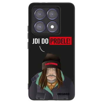 Picasee silikonowe czarne etui na Xiaomi 14T Pro - Bezďák
