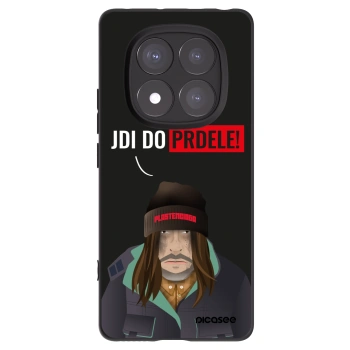 Picasee silikonowe czarne etui na Xiaomi Redmi Note 14 Pro+ 5G - Bezďák