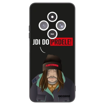 Picasee silikonowe czarne etui na Xiaomi Redmi 14C - Bezďák