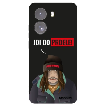 Picasee silikonowe czarne etui na Xiaomi Poco X7 - Bezďák