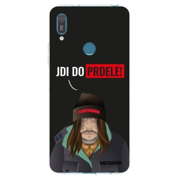 Picasee silikonowe przeźroczyste etui na Huawei Y7 2019 - Bezďák