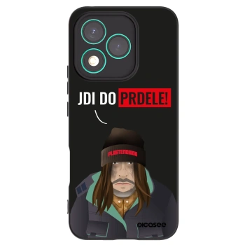 Picasee silikonowe czarne etui na Honor 400 Lite 5G - Bezďák