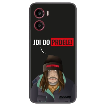Picasee silikonowe czarne etui na Motorola Moto G05 - Bezďák