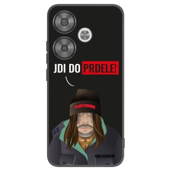 Picasee silikonowe czarne etui na Xiaomi Poco F6 - Bezďák