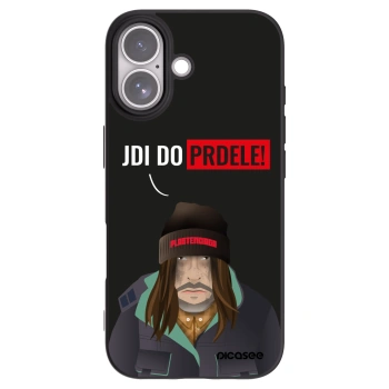 Picasee silikonowe czarne etui na Apple iPhone 17 - Bezďák