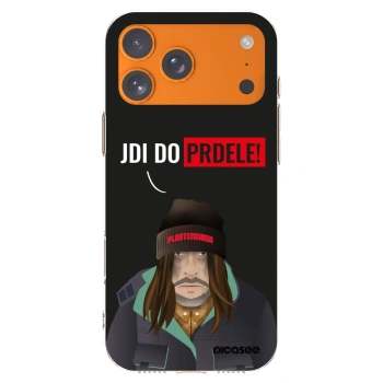 Picasee silikonowe przeźroczyste etui na Apple iPhone 17 Pro Max - Bezďák