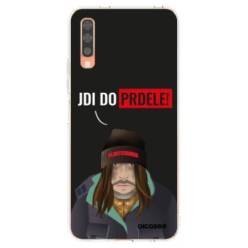 Picasee silikonowe przeźroczyste etui na Samsung Galaxy A70 A705F - Bezďák