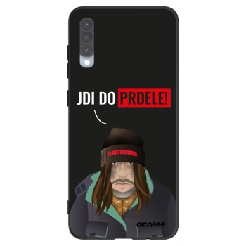Picasee silikonowe czarne etui na Samsung Galaxy A70 A705F - Bezďák