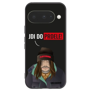 Picasee silikonowe czarne etui na Google Pixel 10 - Bezďák