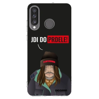 Picasee silikonowe przeźroczyste etui na Huawei P30 Lite - Bezďák